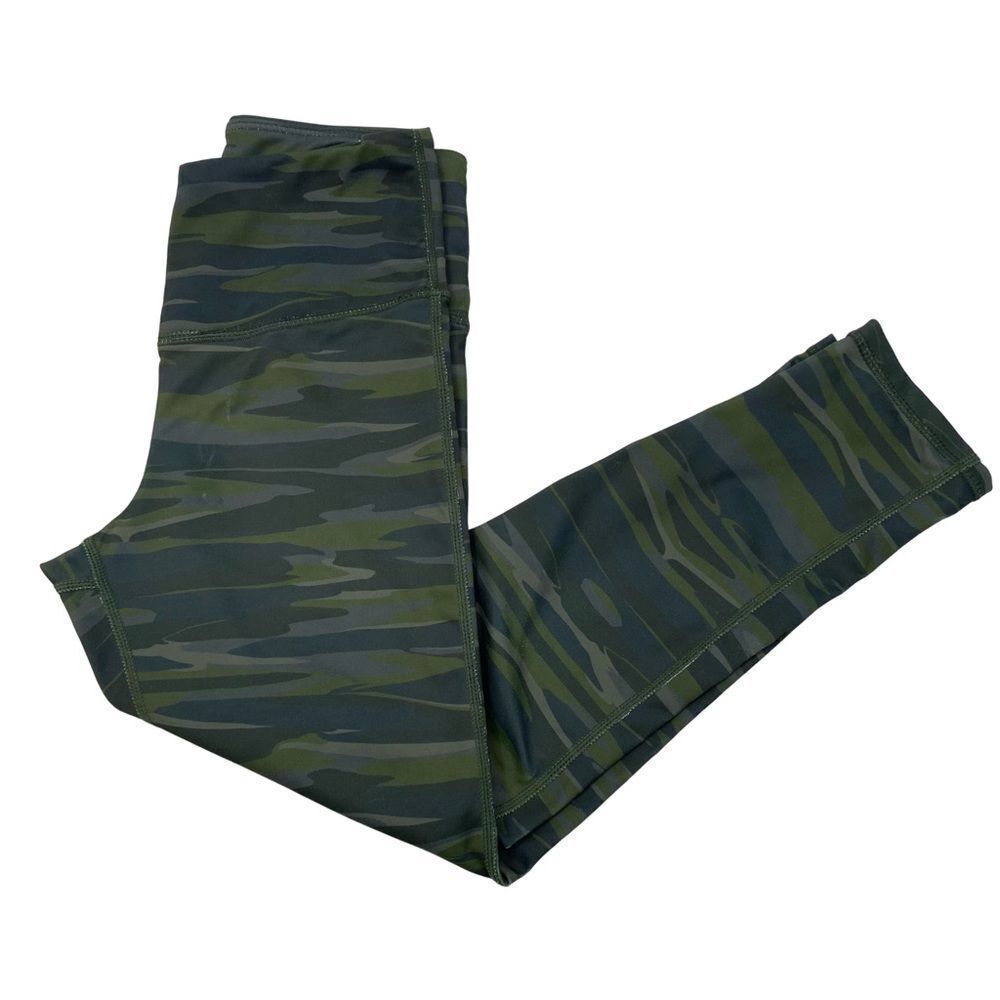Tema Athletics Green Camo Leggings‎ Size XS Full Length